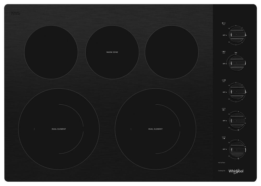 Whirlpool Black Cooktop-WCE77US0HB