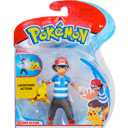 Pokémon Battle Figures Ash and Pikachu