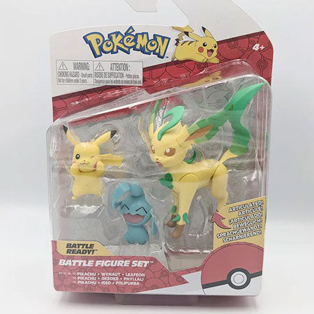 Pokémon - Figurine Psykokwak, Fantominus ou Pyroli, Battle