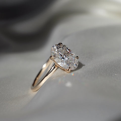 Oval Moissanite Australia