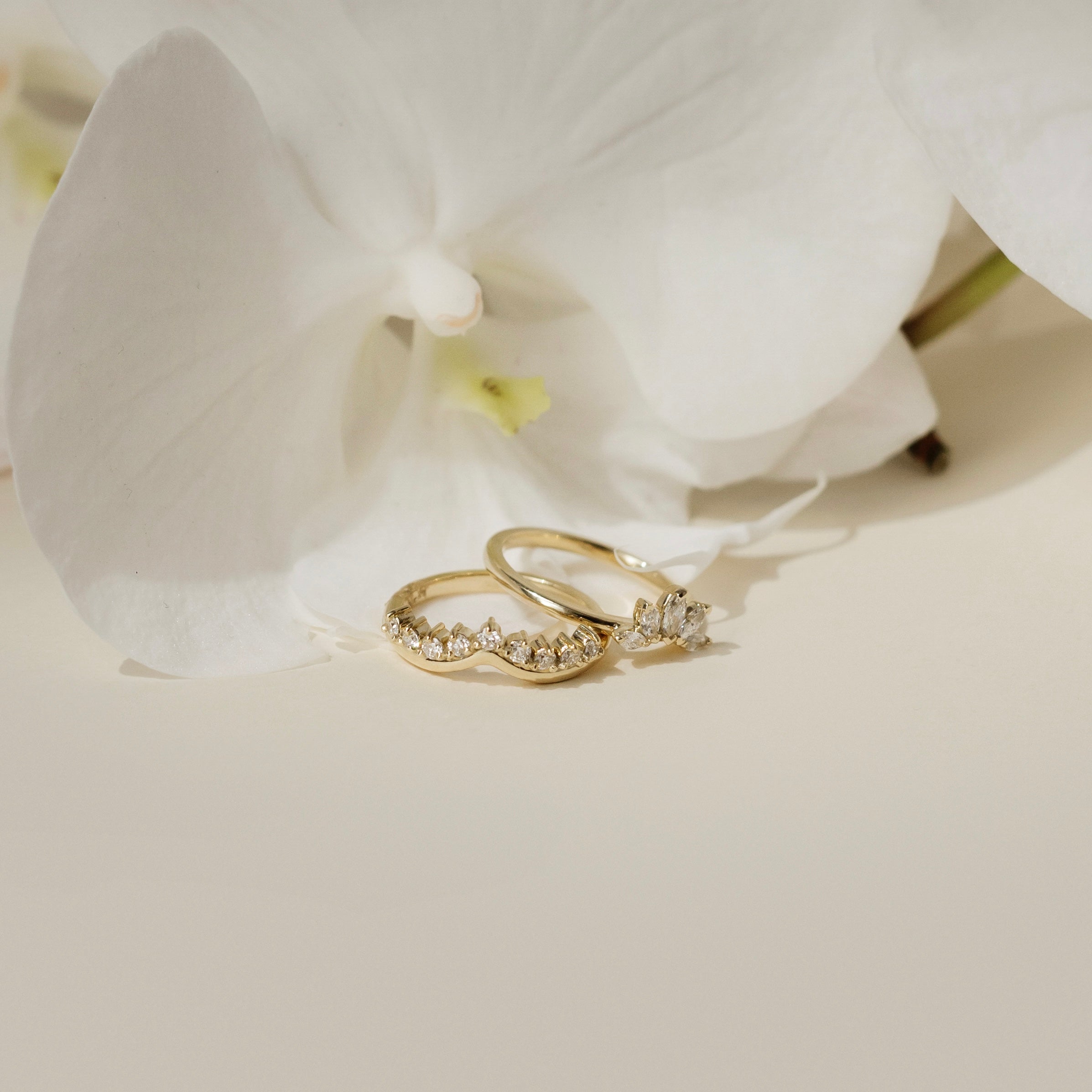 The Moissanite Company: The Ethereal Collection - New Ceremonial Rings