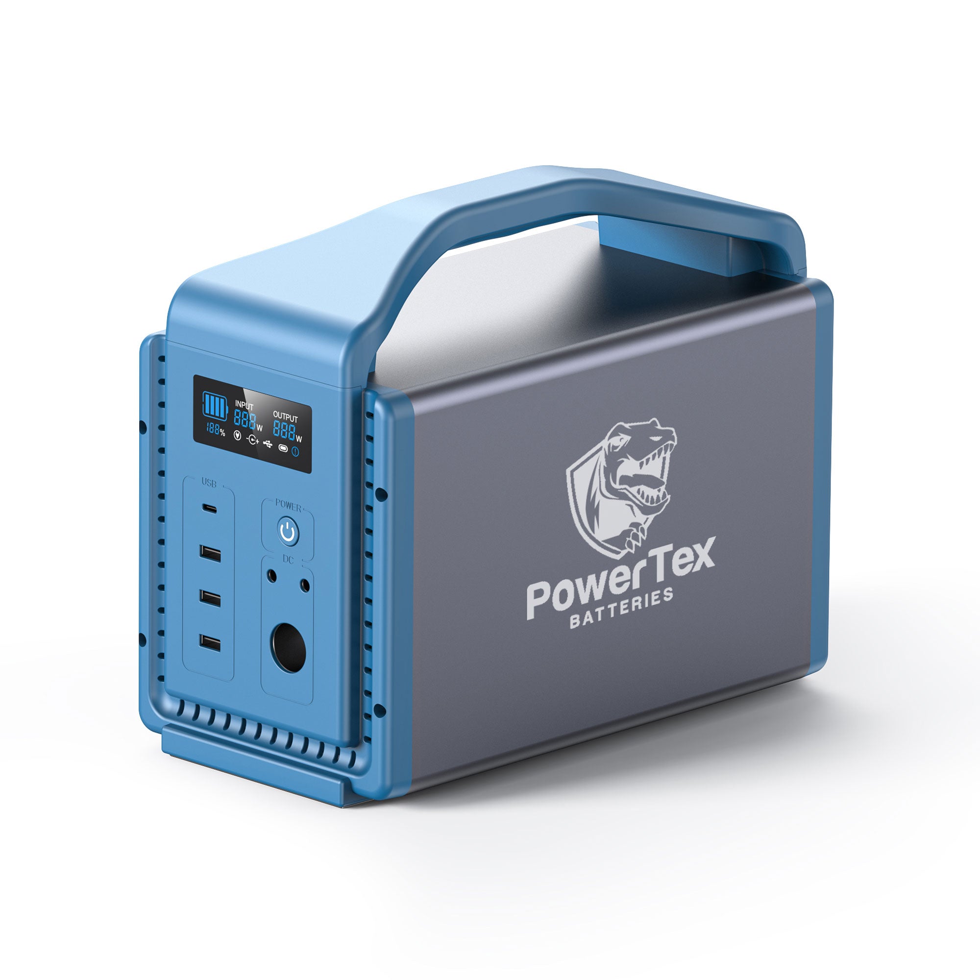 Powertex Batteries Portable Power Station 500W 1000W Peak Output 560Wh