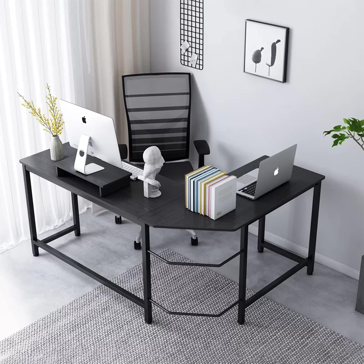 Nathaniel smart table - office workstation table - multiwood