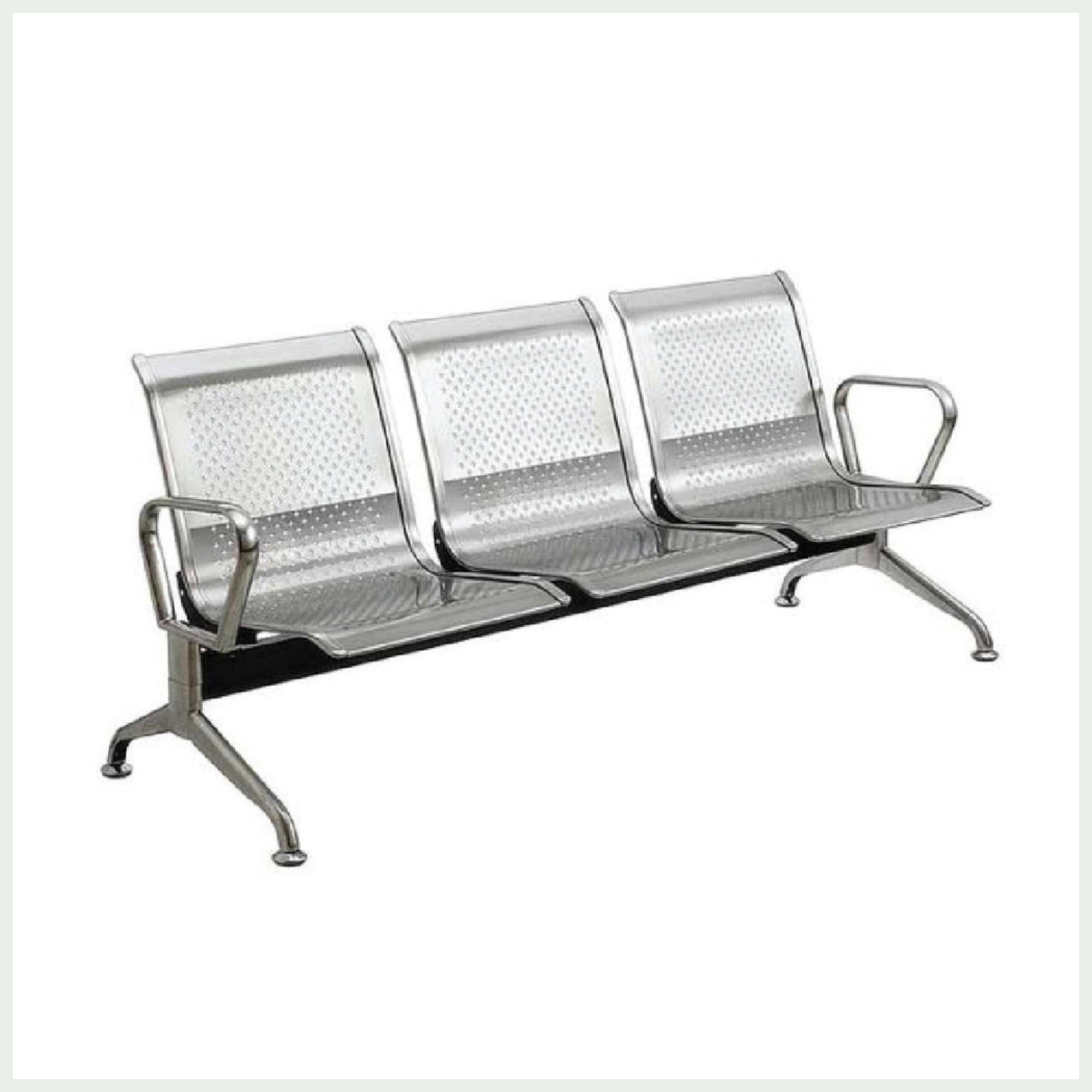 three seater steel chair price