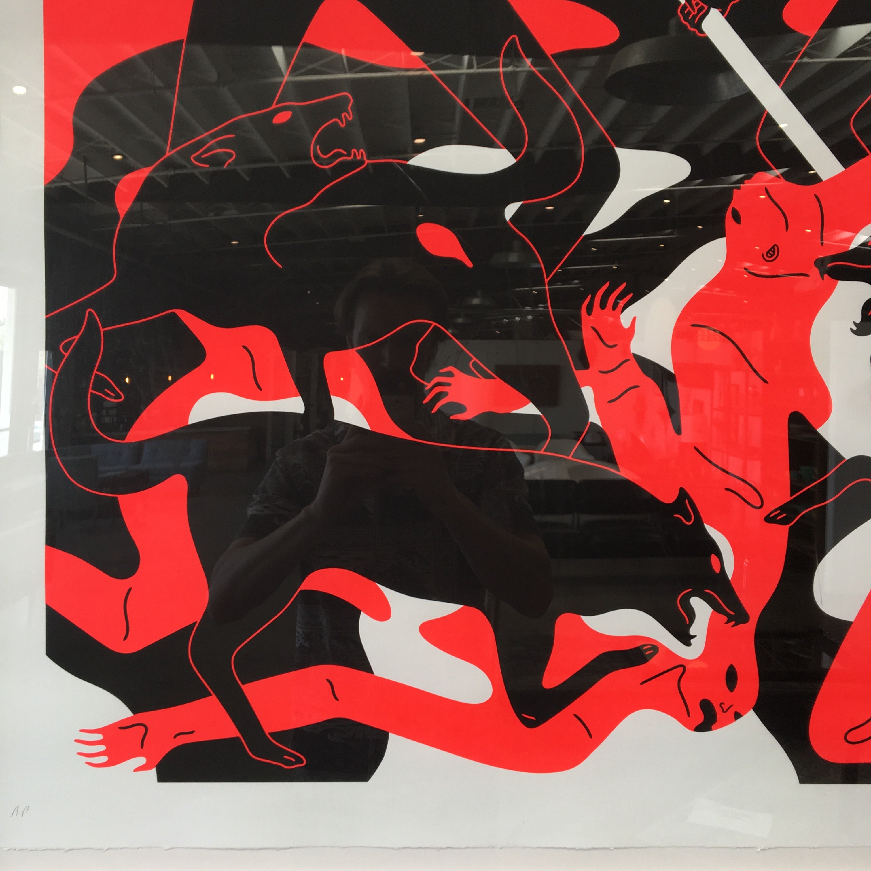 Cleon Peterson シルクスクリーン クレオン・ピーターソン-