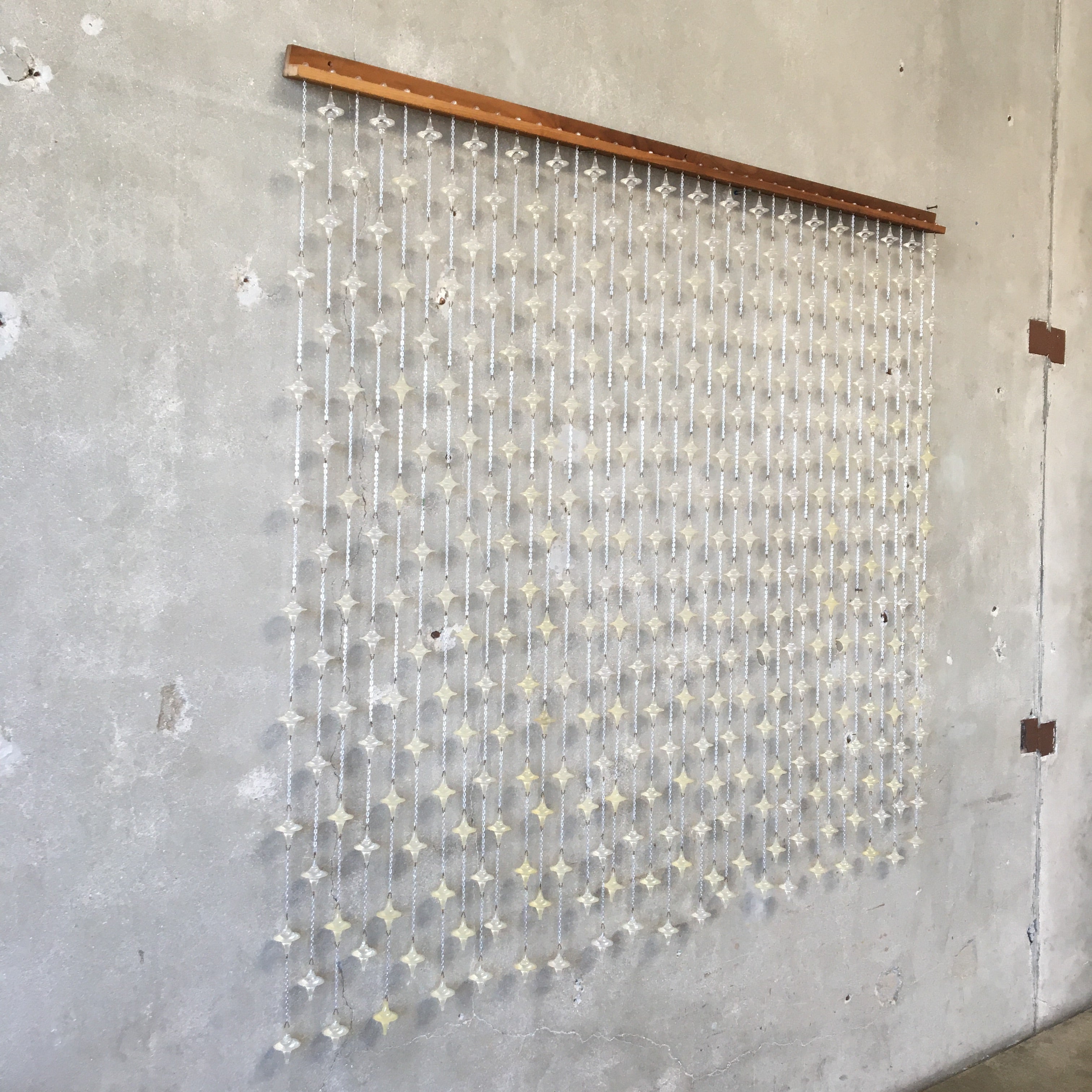 Mid Century Lucite Room Divider/Window Covering