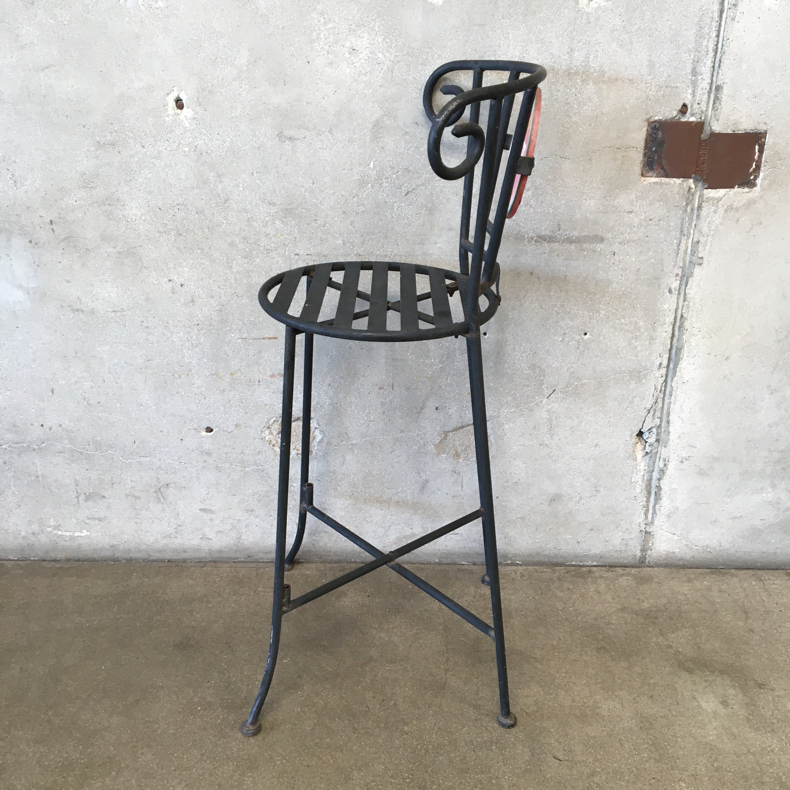 Vintage Coca Cola High Table with Barstools