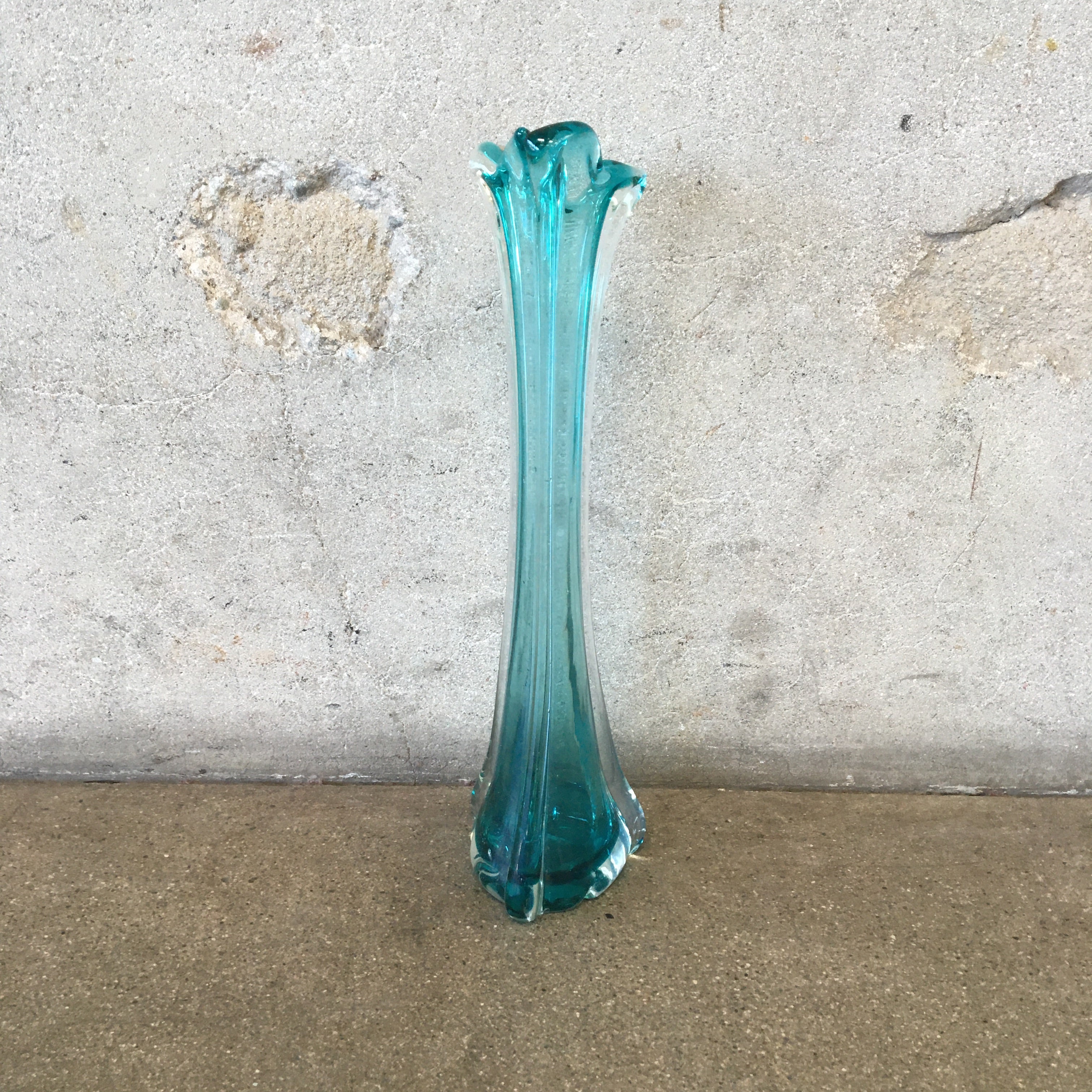 Vintage Blue & Vase