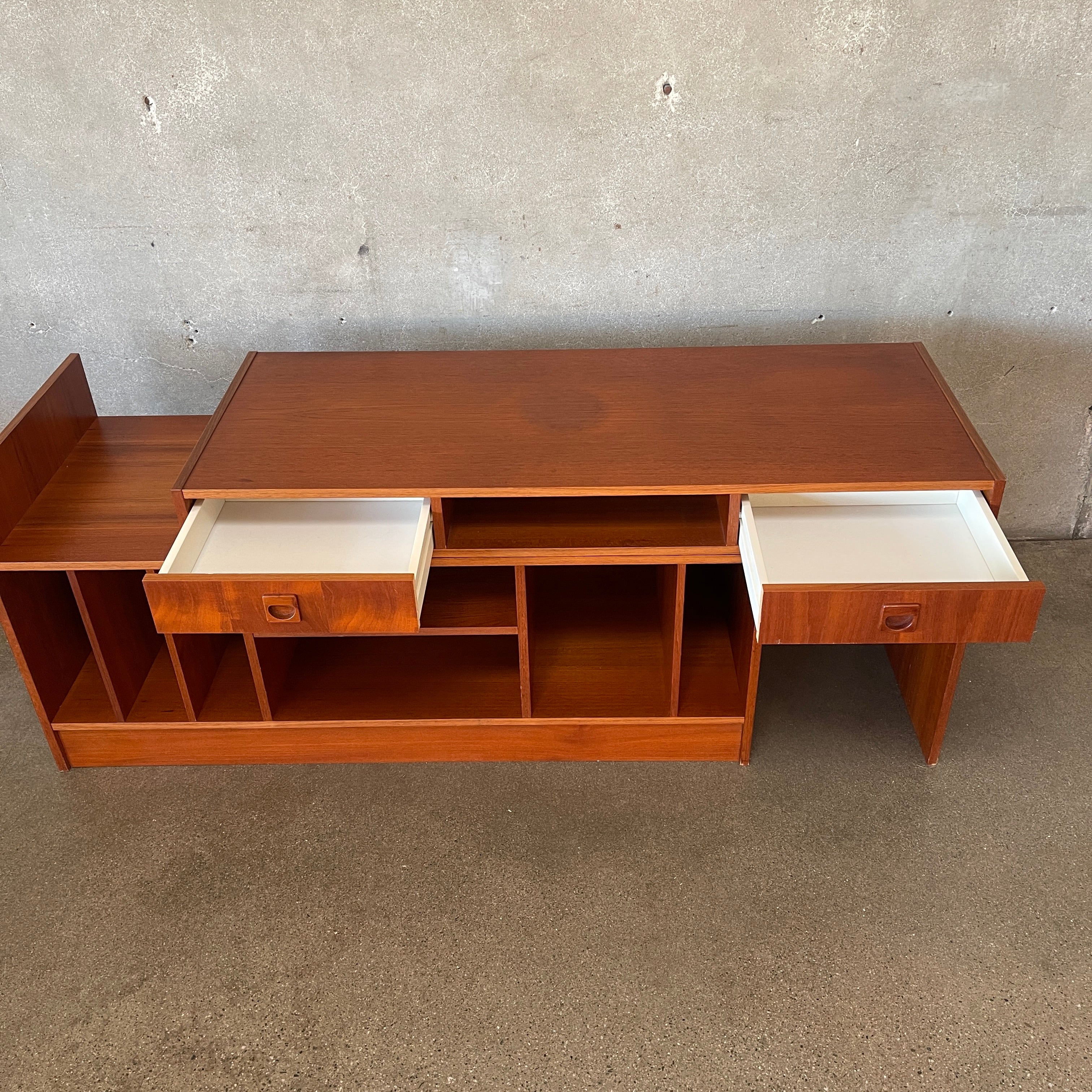 Contemporary Teak Entertainment Centers