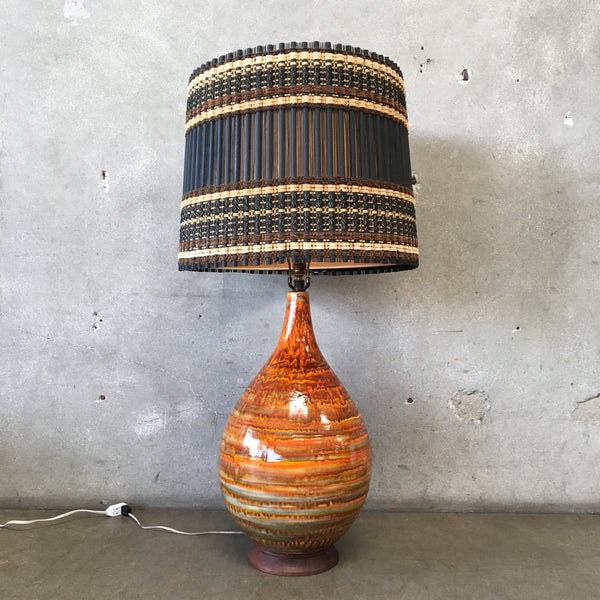 mid century table lamps for sale