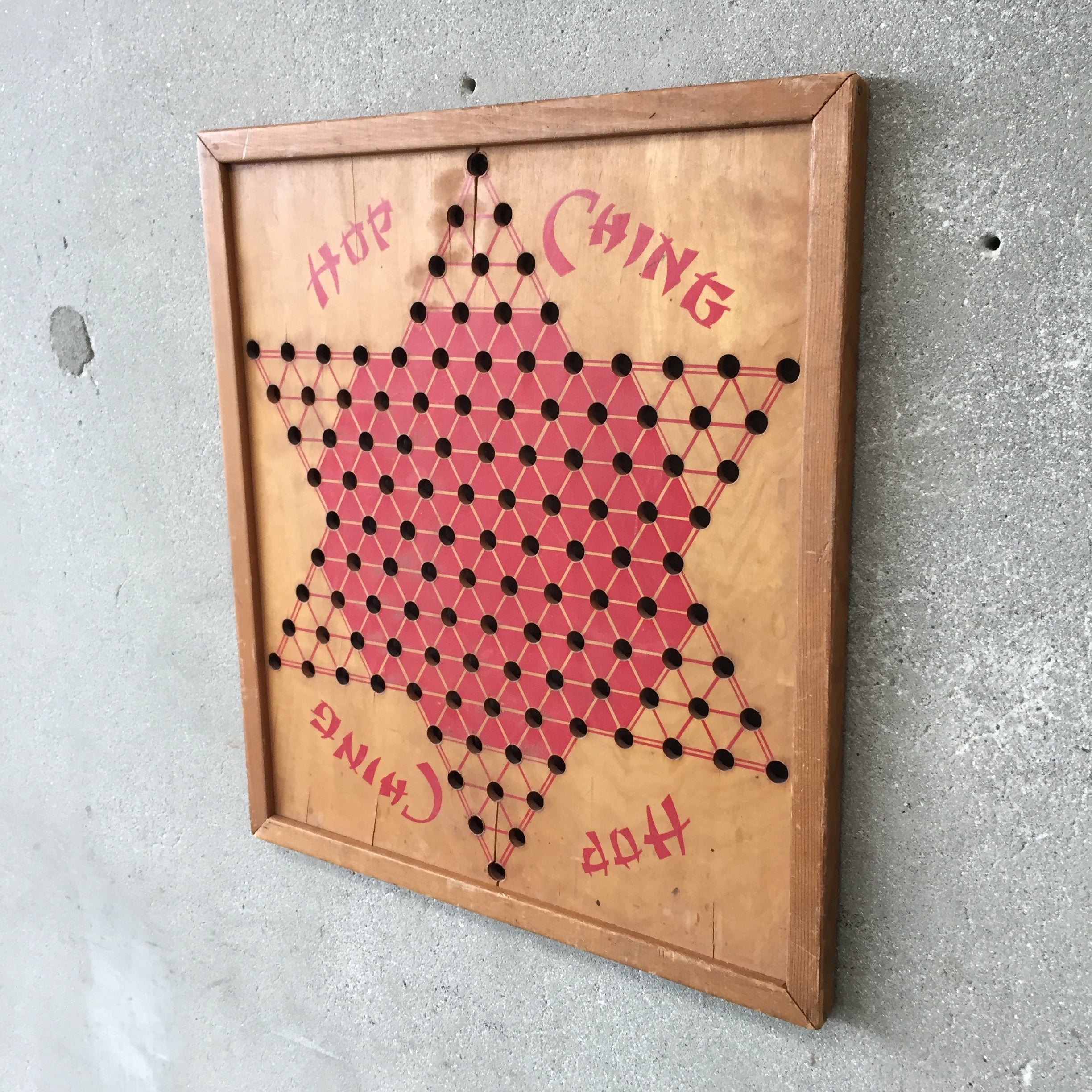 vintage chinese checkers board