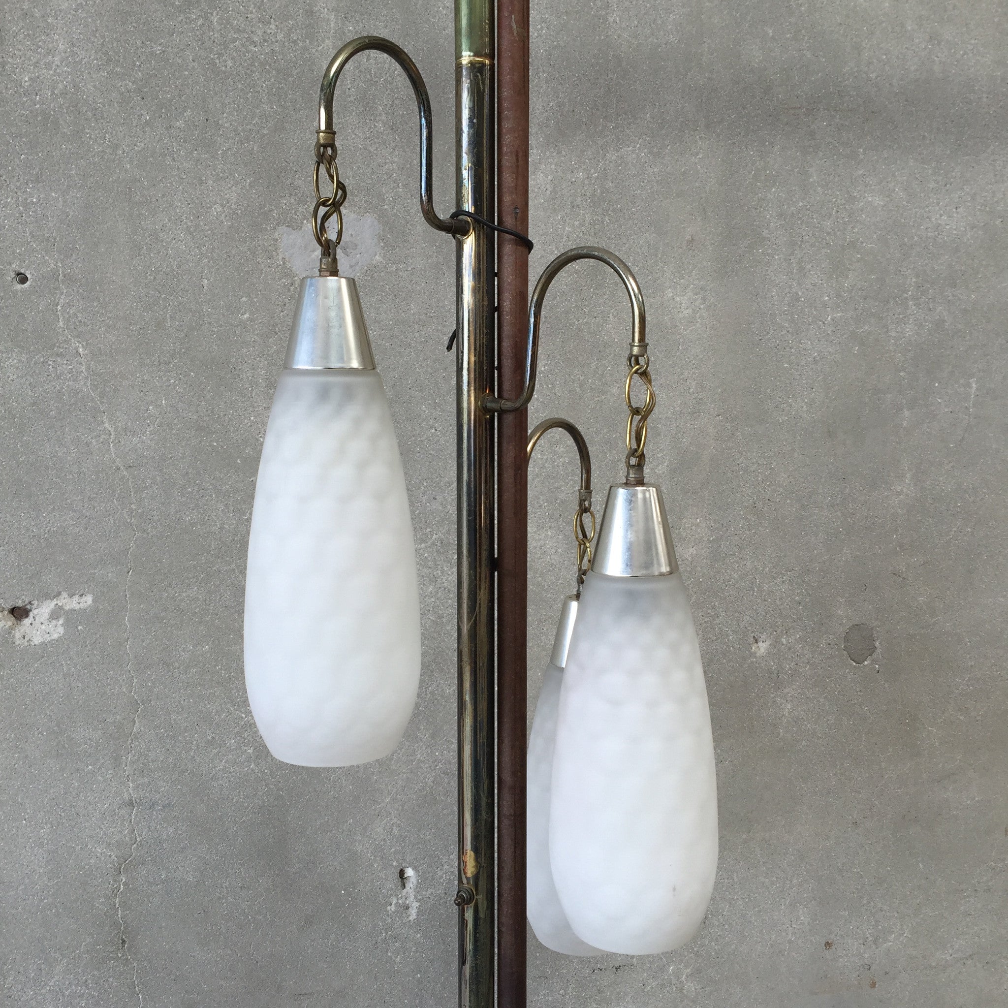 Mid Century Floor To Ceiling Pole Lamp