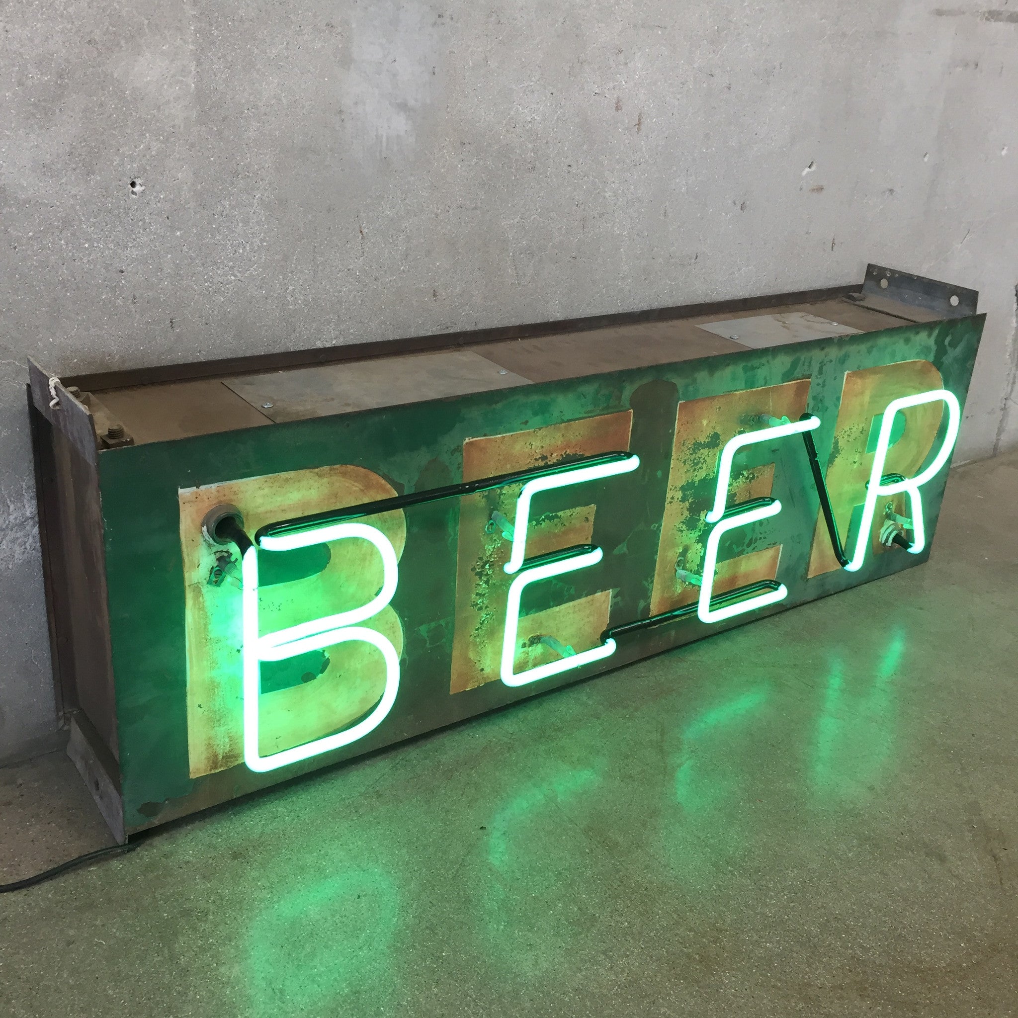 Vintage \ "beer \" signe néon - urbanamericana