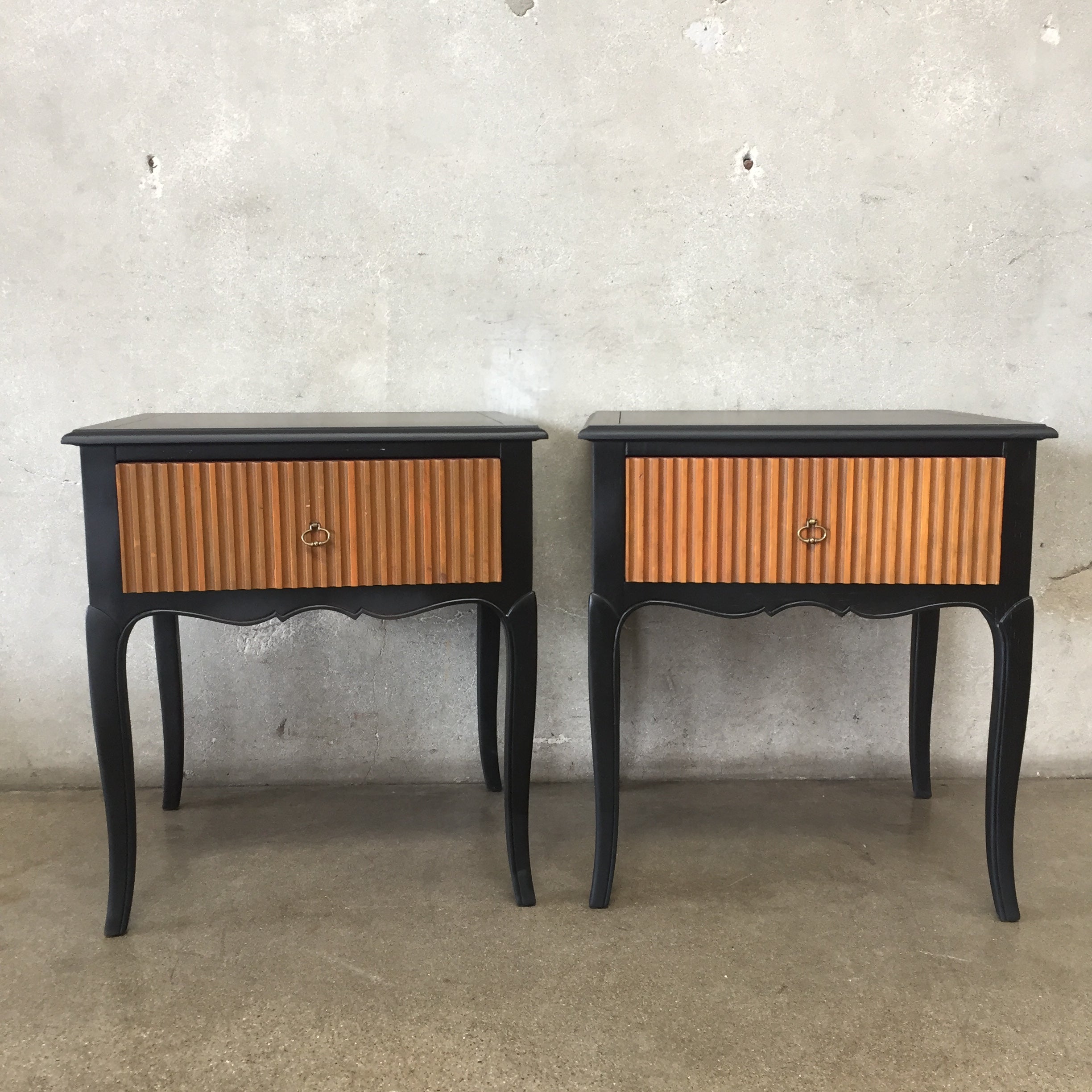 Pair Of Baker For Milling Road End Tables