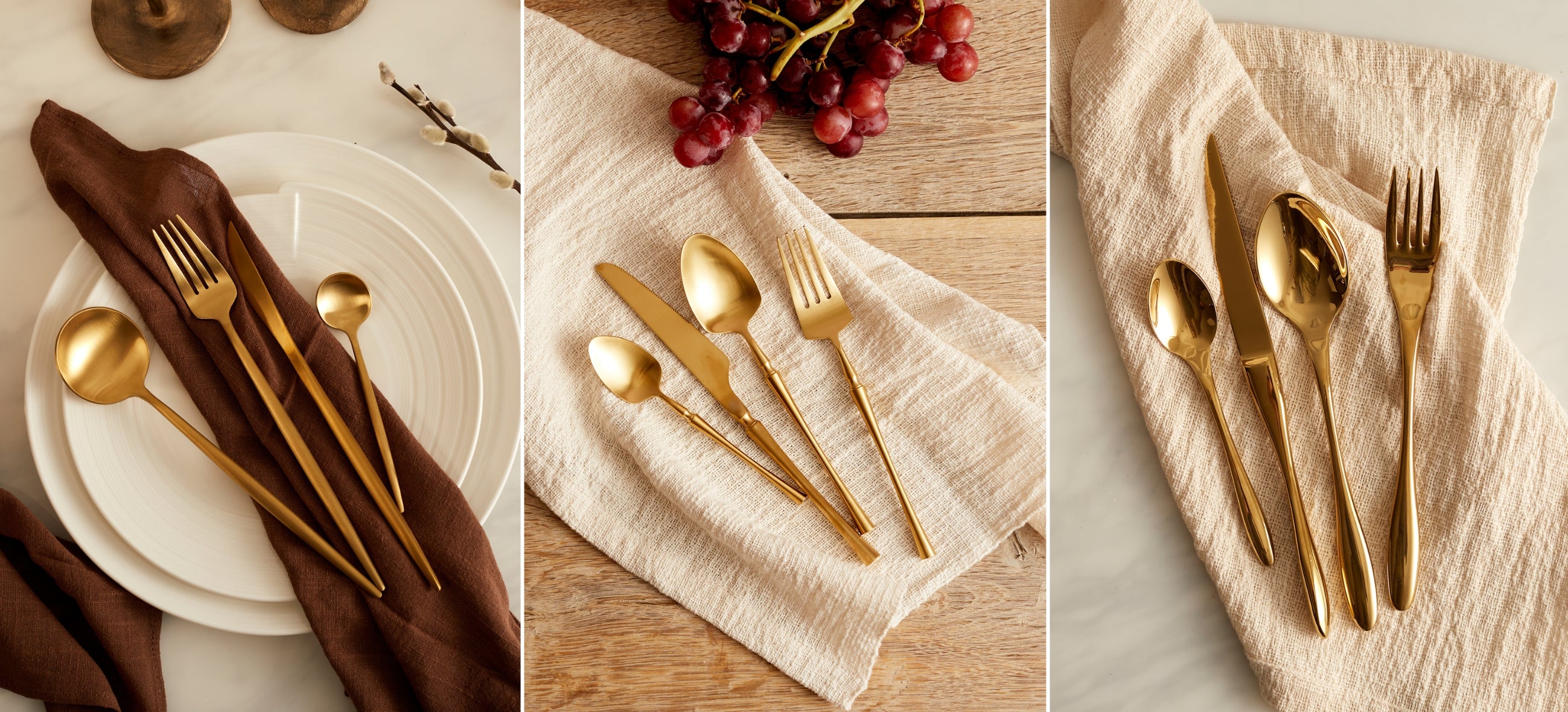 What a Host Home: Gold Cutlery Sets