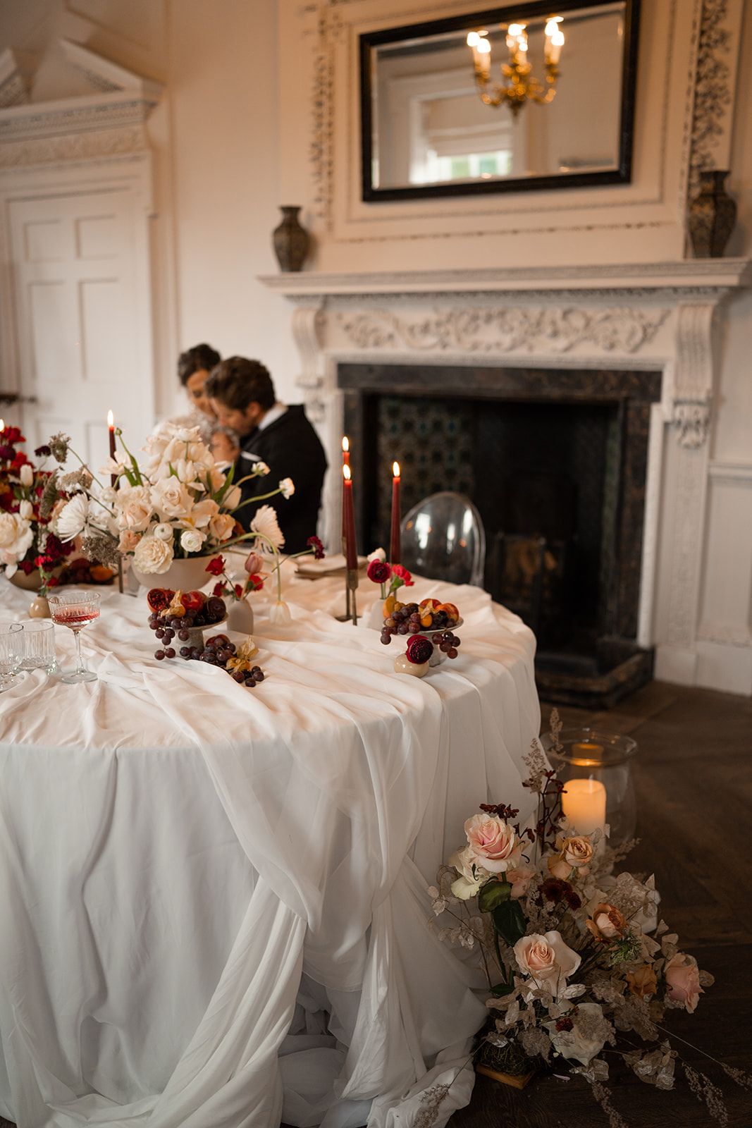 What a Host Home: Gauze Wedding Table Textile