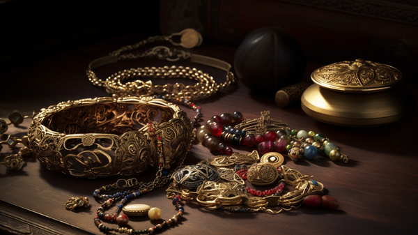 Diverse collection of traditional and contemporary jewellery showcasing various cultural techniques and influences.