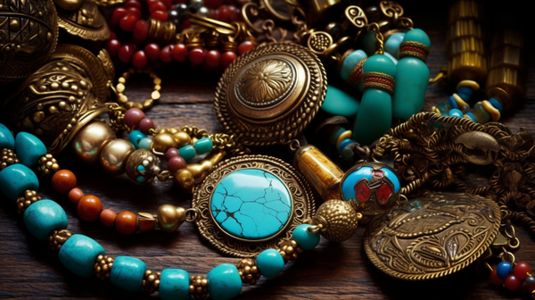 An assorted collection of jewelry representing diverse cultural backgrounds