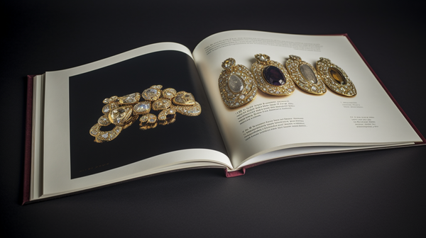 Open reference book on jewellery techniques, displaying the organization of methods under broader categories