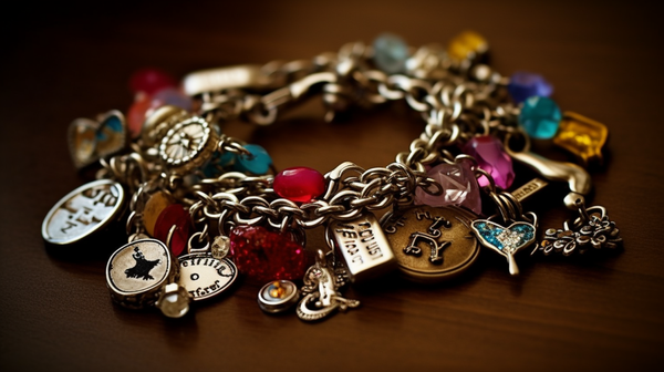 Charm Bracelet with Various Charms