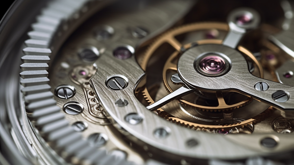 inside a mechanical watch movement