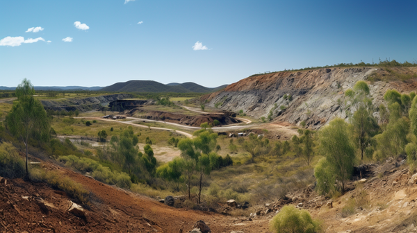 Rehabilitated Mining Landscape