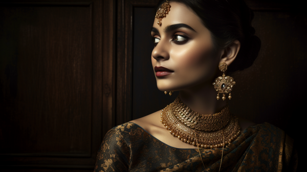 Traditional jewellery pieces in a modern setting, illustrating their appeal to the contemporary Western eye