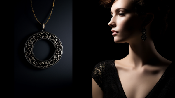 using modern technology, like CAD software, to design a piece inspired by traditional jewellery techniques.