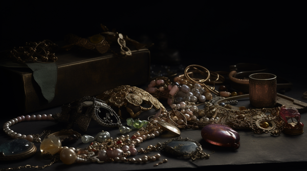 A cohesive collection of jewellery pieces showcasing a shared theme or technique
