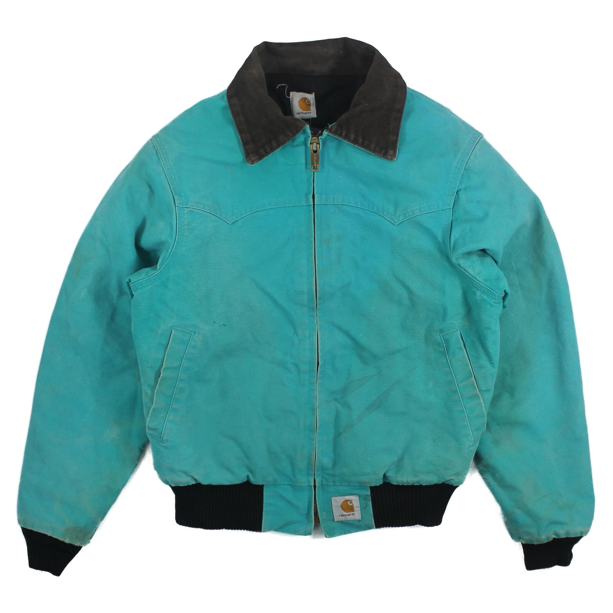 Vintage Blue Carhartt Detroit Jacket (M) – PureVintageClothing