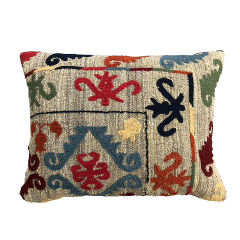 Embroidered Floor Pillow