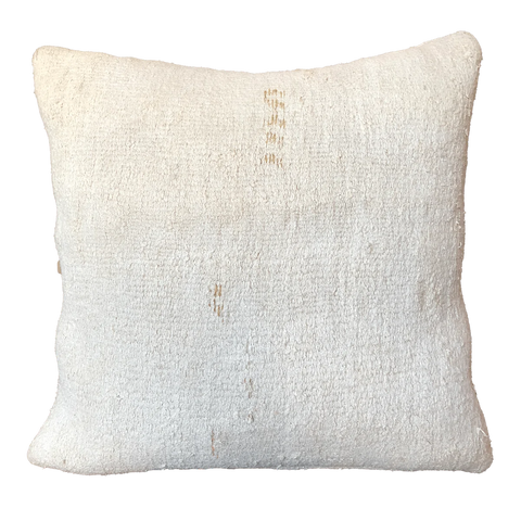 Vintage Nubby Oatmeal Pillow | Holiday Gifts | Holiday Decor