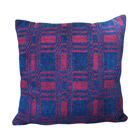 Parker Pillow | Printed Pillow | Blue Pillow