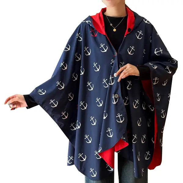 Reversible Rain Cape
