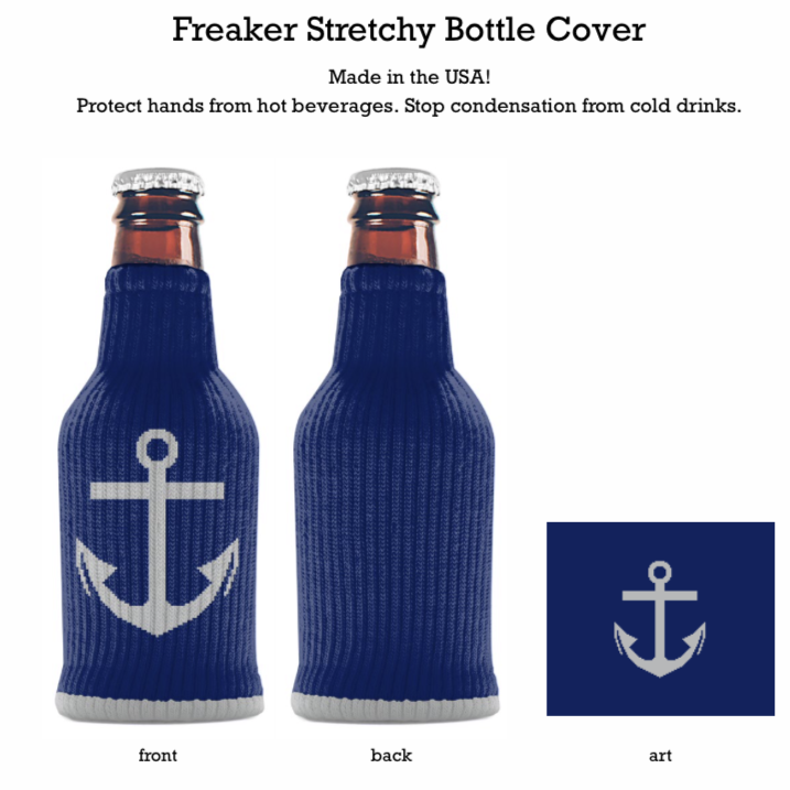 Freaker Fits Every Bottle Can Beverage Insulator, Stops Bottle Sweat, Make Pickles Not War