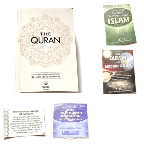 Saheeh International Quran Offer