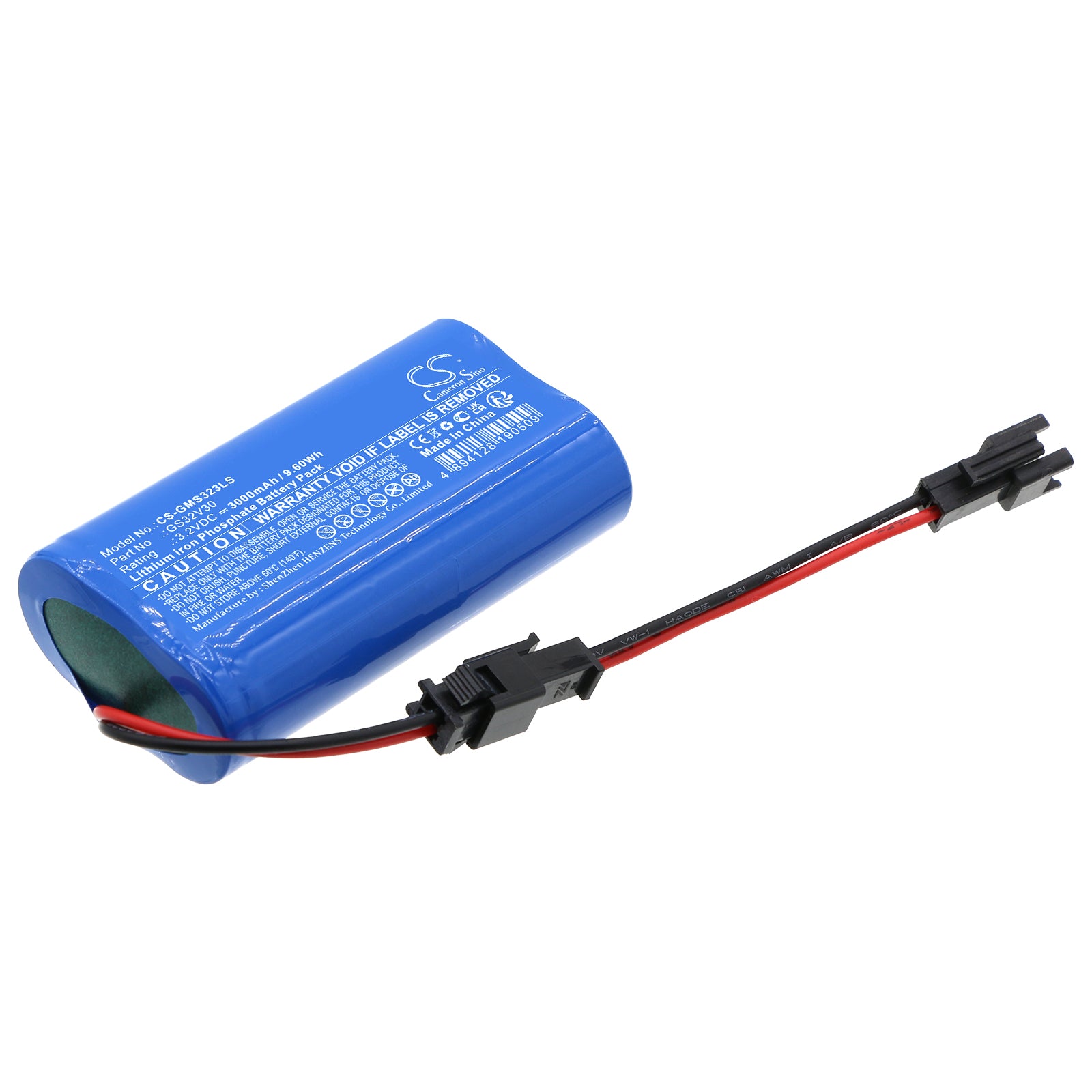 3000mAh GS32V30 Battery for Gama Sonic GS-109S-B, GS-109F-B, 97K012, GS-97F-GE, GS-97N, GS-104, GS-103, GS-94, GS-94B