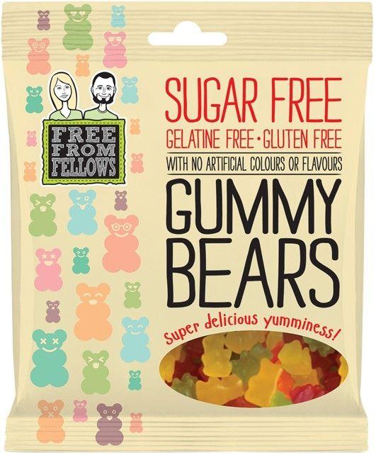 Free From Fellows Gummy Bears 100g x10