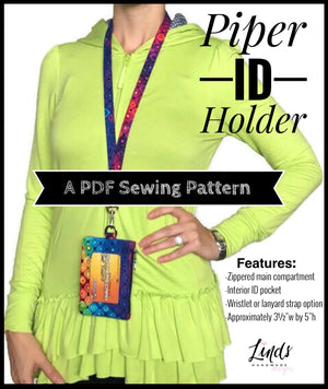 Piper ID Holder Acrylic Templates - That Template Shop