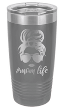 Load image into Gallery viewer, #MomLife Laser Engraved Tumbler (Etched)
