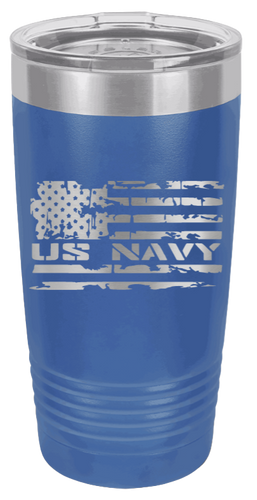 Personalized Black Yeti Marine Corps 20oz Tumbler (w