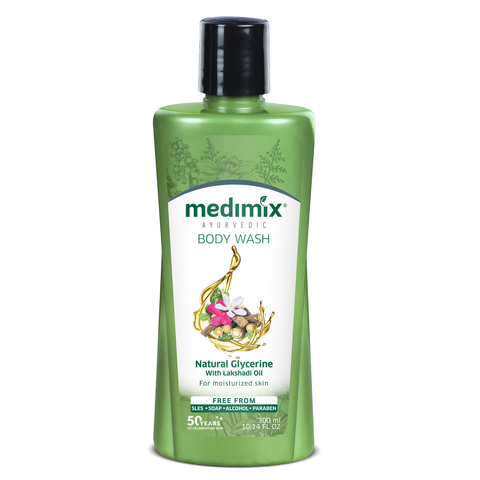 Medimix Natural Glycerine & Lakshadi Oil Body Wash