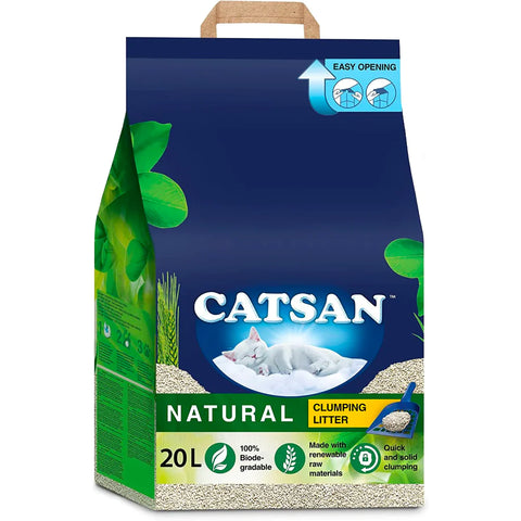 CATSAN Natural Biodegradable Clumping Cat Litter