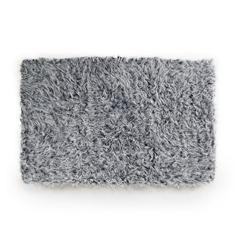 Rosewood Silver Fluff Blanket