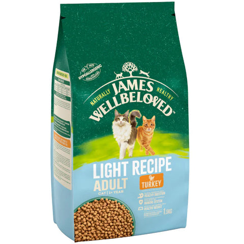 James Wellbeloved Turkey & Rice Cat Light Food