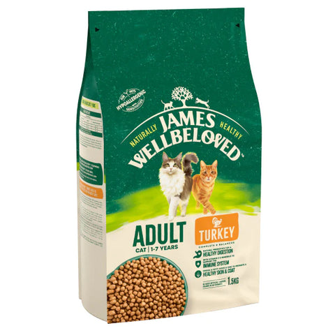 James Wellbeloved Adult Cat Food Turkey & Rice