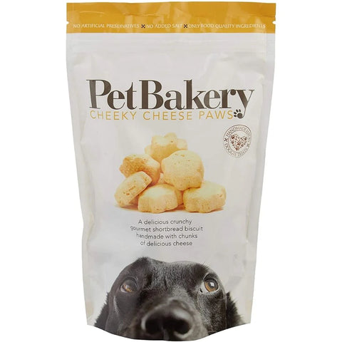 Pet Bakery Dog Treats Cheeky Cheese Paws Biscuits