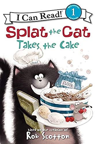 Splat the Cat Takes the Cake (I Can Read Level 1) - 495