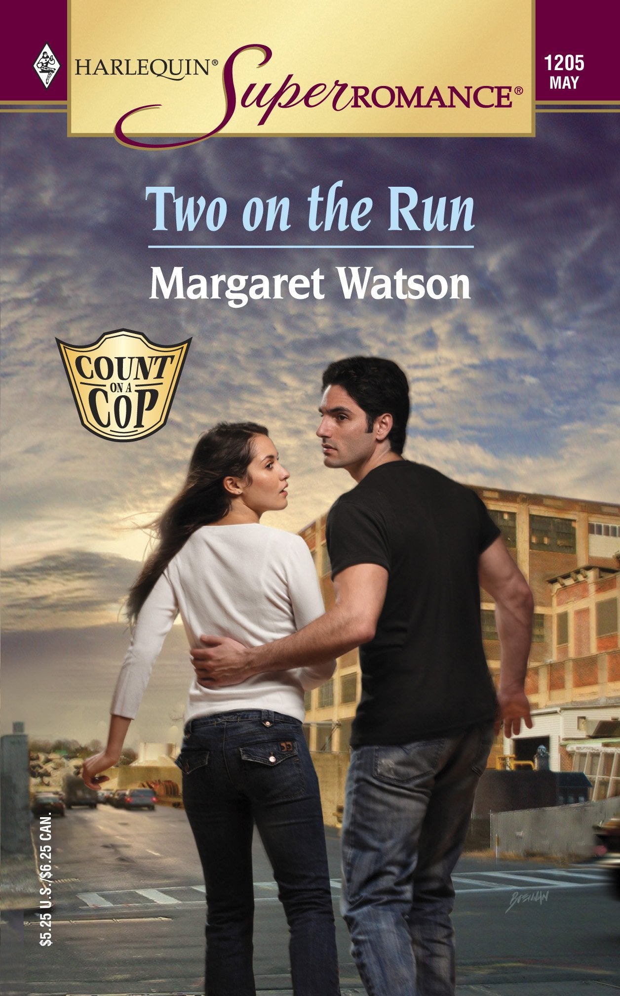 Two on the Run: Count on a Cop (Harlequin Superromance No. 1205) - 9362