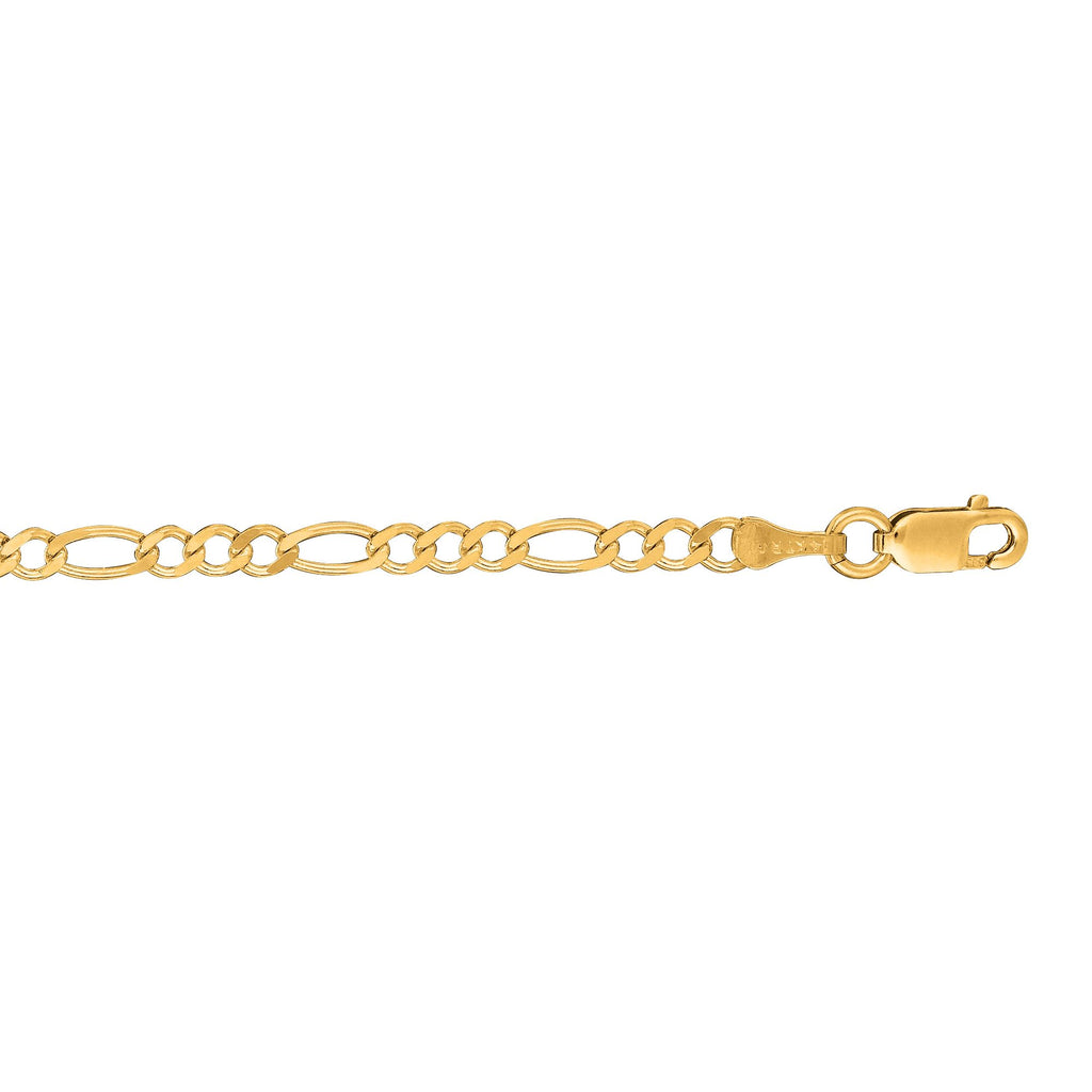 Apples of Gold Jewelry 18K Solid Gold Mariner Chain Necklace